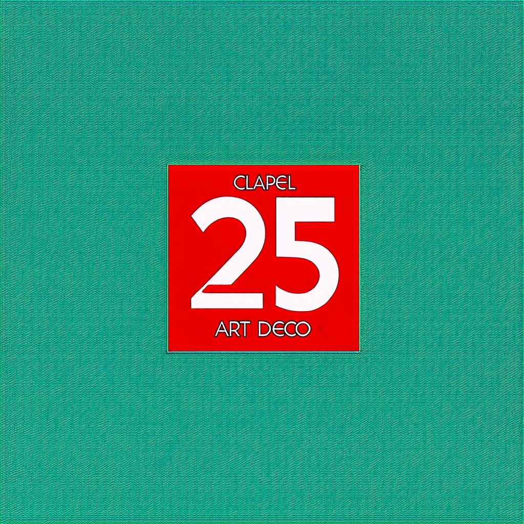 Logo: Clapel 25. Art Deco.