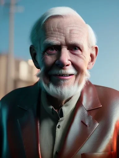 old man 8k quality 8k resolution Unreal Engine 5