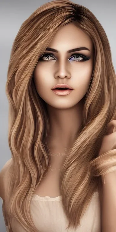 Full body portrait, 8k, hdd, highly realístíc, fully detailed-picture, inspired by kyra milan, beautiful model-postured. Beautiful face. Brown eyes, blonde hair, transparent-lady, lite-linen white-dress