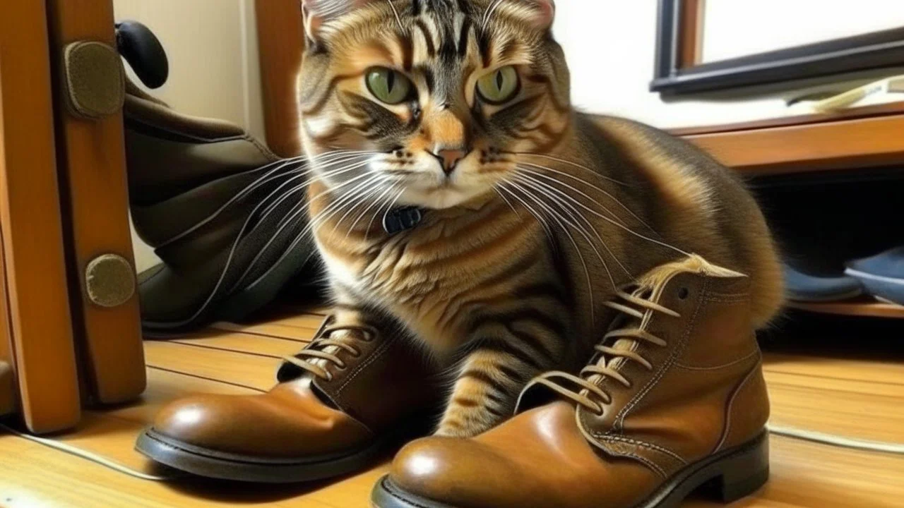 el gato con botas con un espadachin