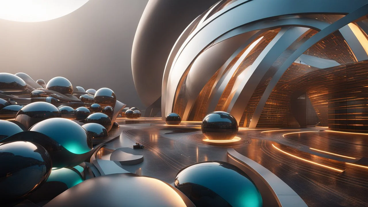 3D-rendered architectural prize-winning futuristic building, superb artistic shapes, colourful, symmetrical, imaginative, scientific, avant-garde, innovative, new materials, friendly, beautiful, black background, octane render, 8k post-production, artstation: award-winning: atmospheric: commanding: clarity: 16k: ultra quality: striking: brilliance: stunning colors: amazing depth; lens: f/16, 28mm