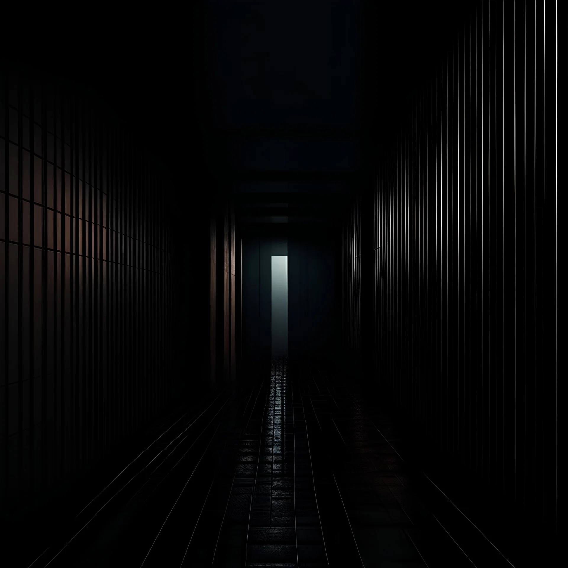 Brutal minimalism glitch darkness