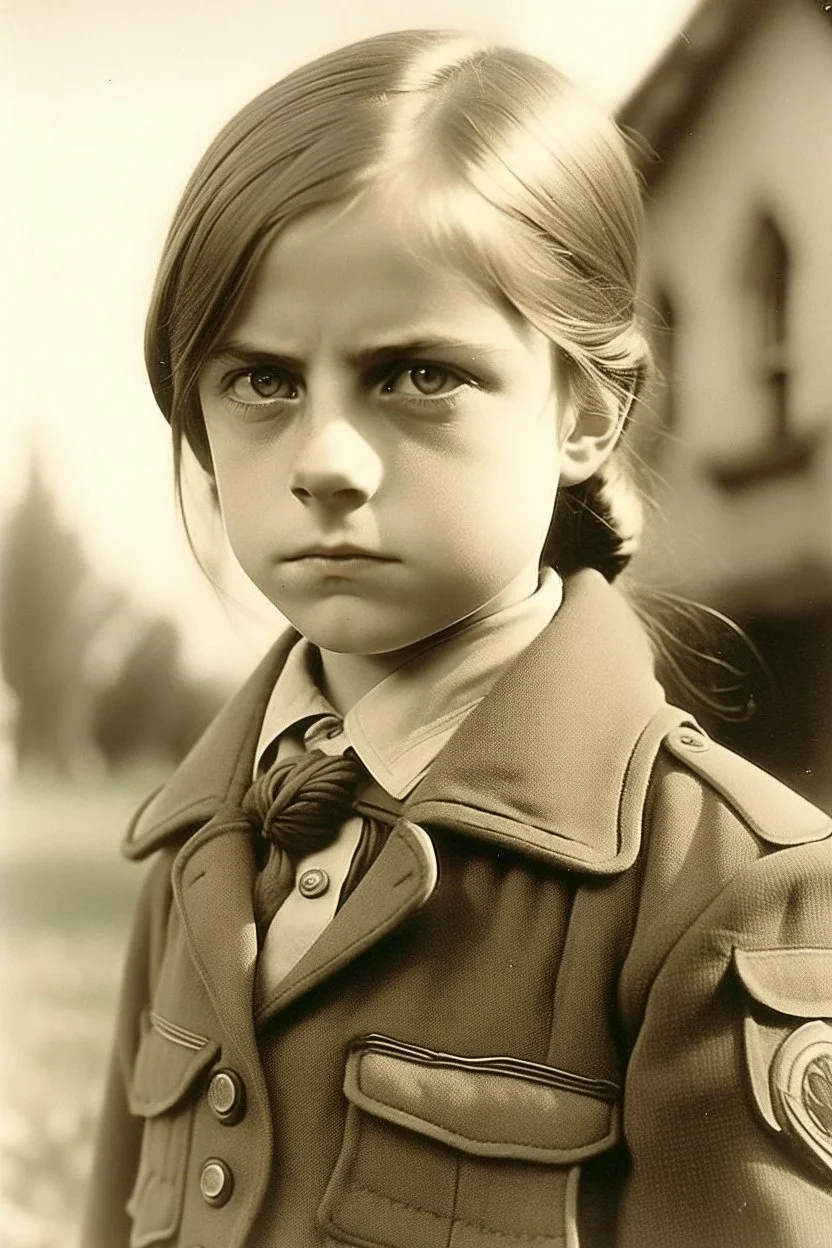 Attack on Titan vintage photo Russian girl