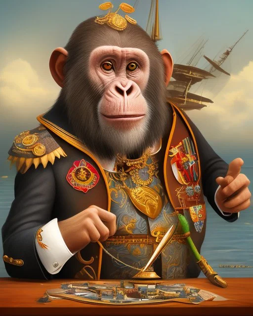 bored ape yacht club style - ape that is a forex trader