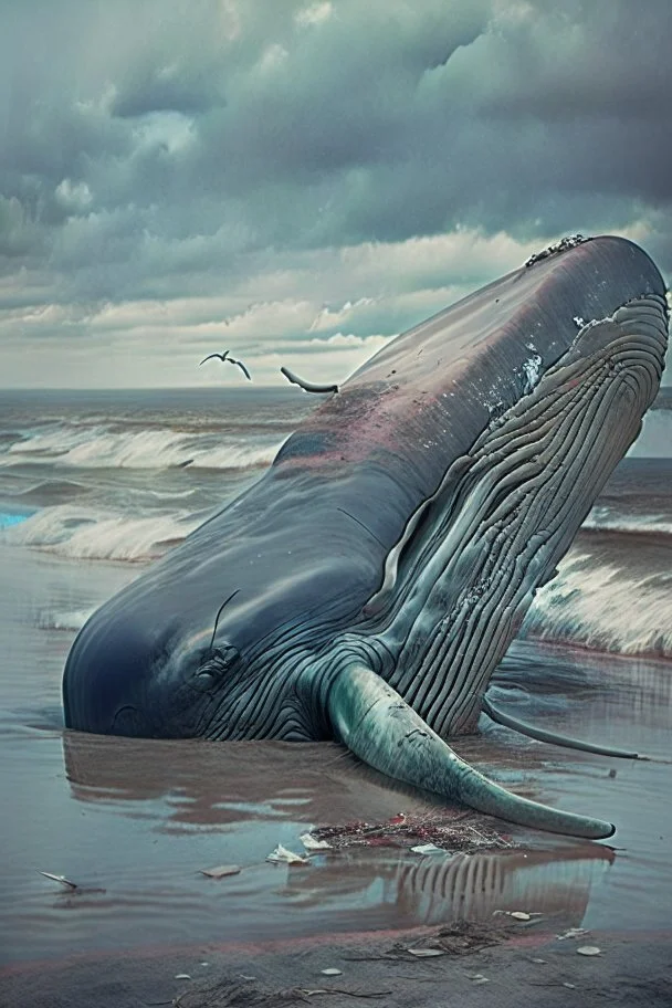 Dead whale