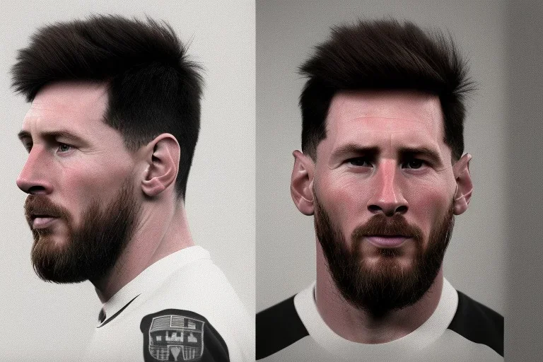 Messi,portrait