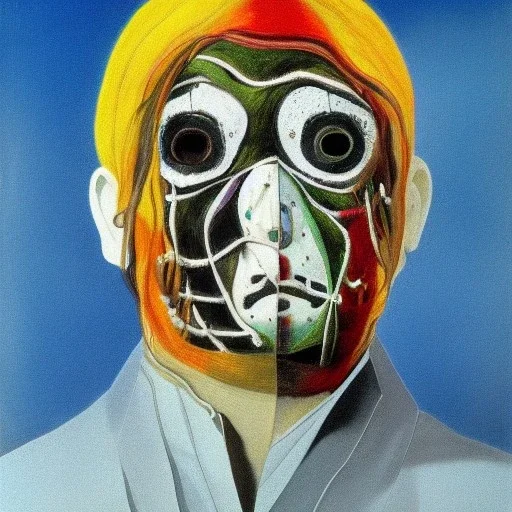 Portrait of Corey Tailor Slipknot by Salvador Dali