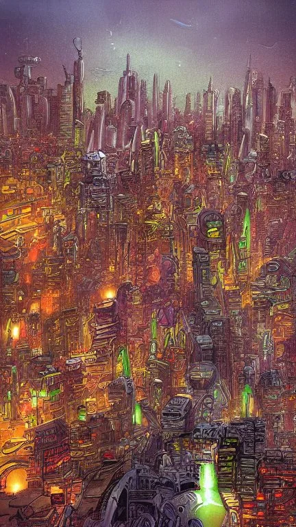 alien #city landscape