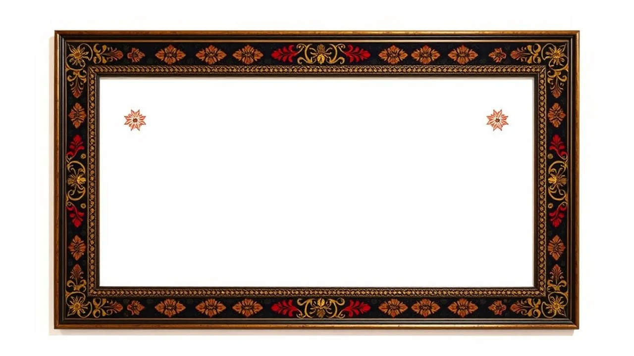 photo frame persian art