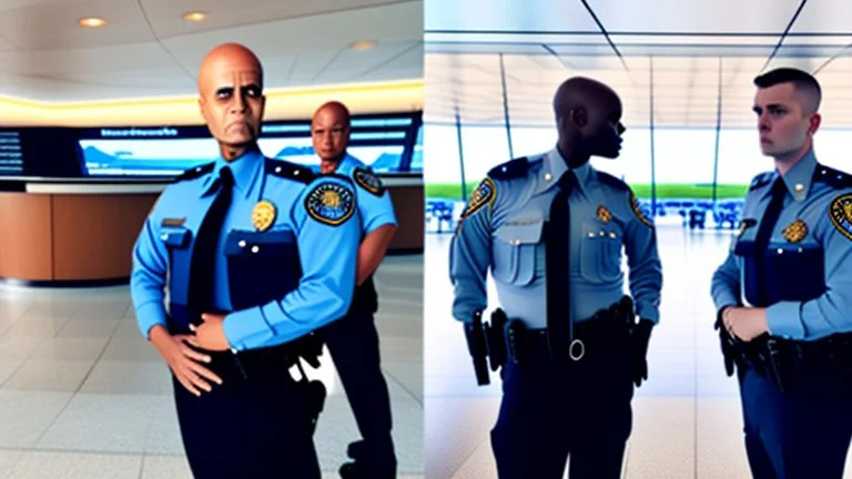 2 security officers deny annoying traveling man from airport lounge