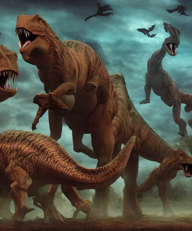 Nephilim dinosaurs