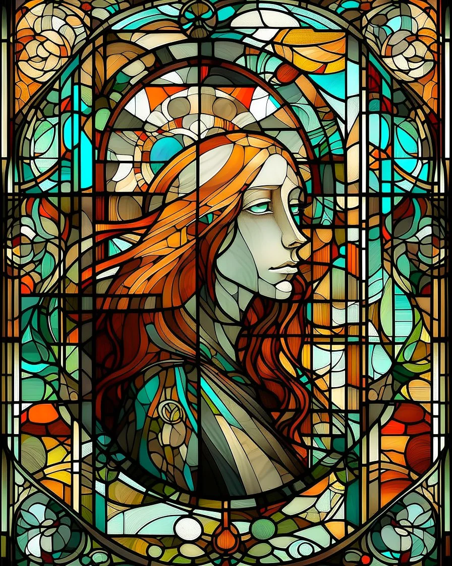 Fiona Staples . STAINED GLASS