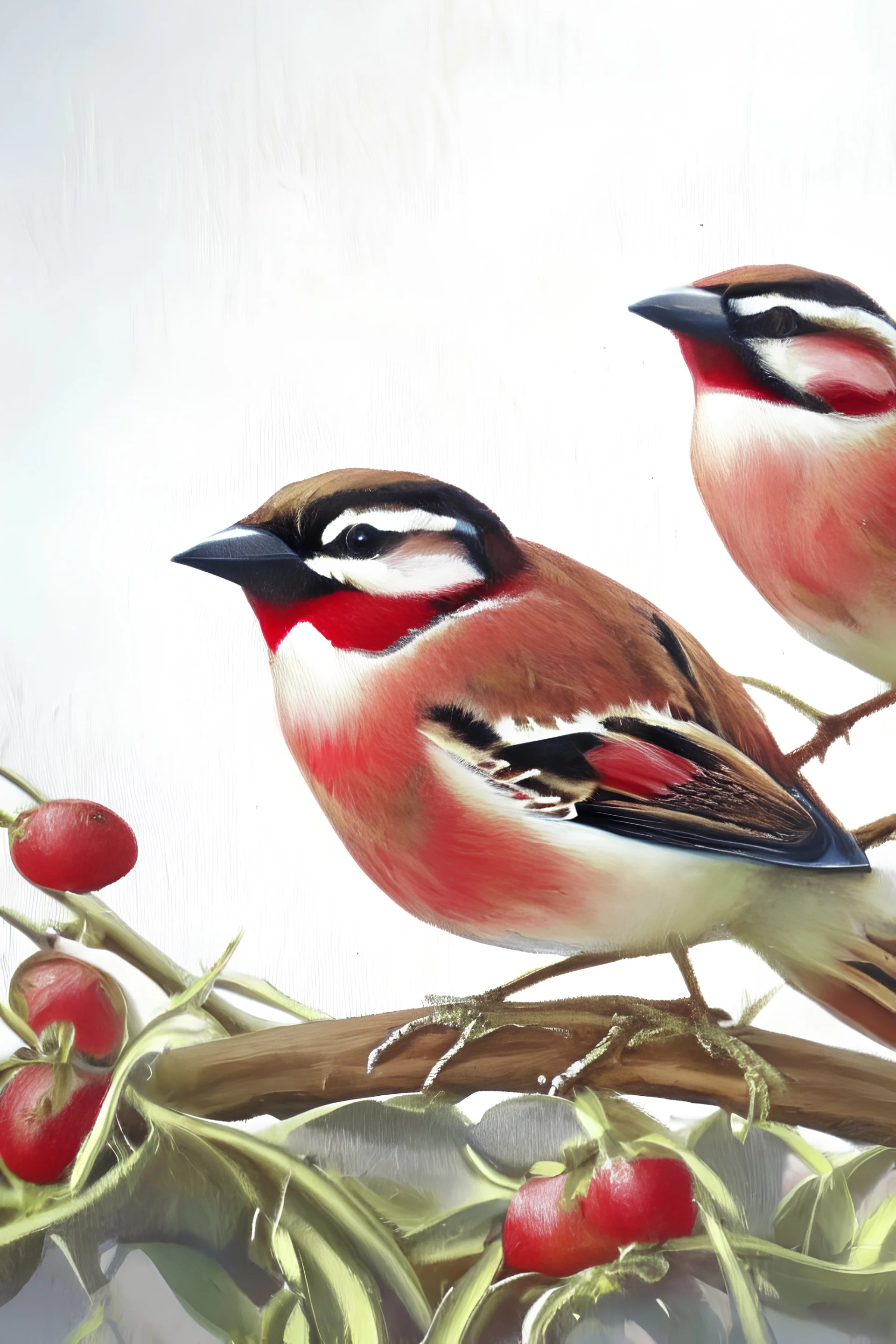 Strawberry sparrows