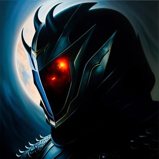 Ultra detailed fullbody Portrait in oil on canvas of Dweller-in-Darkness Villain with Armor,intense stare,extremely detailed digital painting, extremely detailed face,crystal clear Big eyes, mystical colors ,perfectly centered image, perfect composition, rim light, beautiful lighting,masterpiece,8k, stunning scene, raytracing, anatomically correct, in the style of robert e howard and Ken Kelley and Ohrai Noriyoshi and Simon Bisley and tomzj1