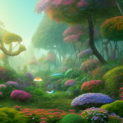 pixar style, volumetric summer garden environment and background, hyper realistic painting of Nike sneaker, looking excited, volumetric lighting, dramatic lighting, detailed digital painting, anime, ornate, colour-saturated colors, chaotic, small minutiae, tiny features, particulars, centered, smooth, sharp focus, renderman gofur render, 8k, uhd, detailed eyes, realistic shaded volumetric lighting, sunlight caustics, backlight, centered camera view