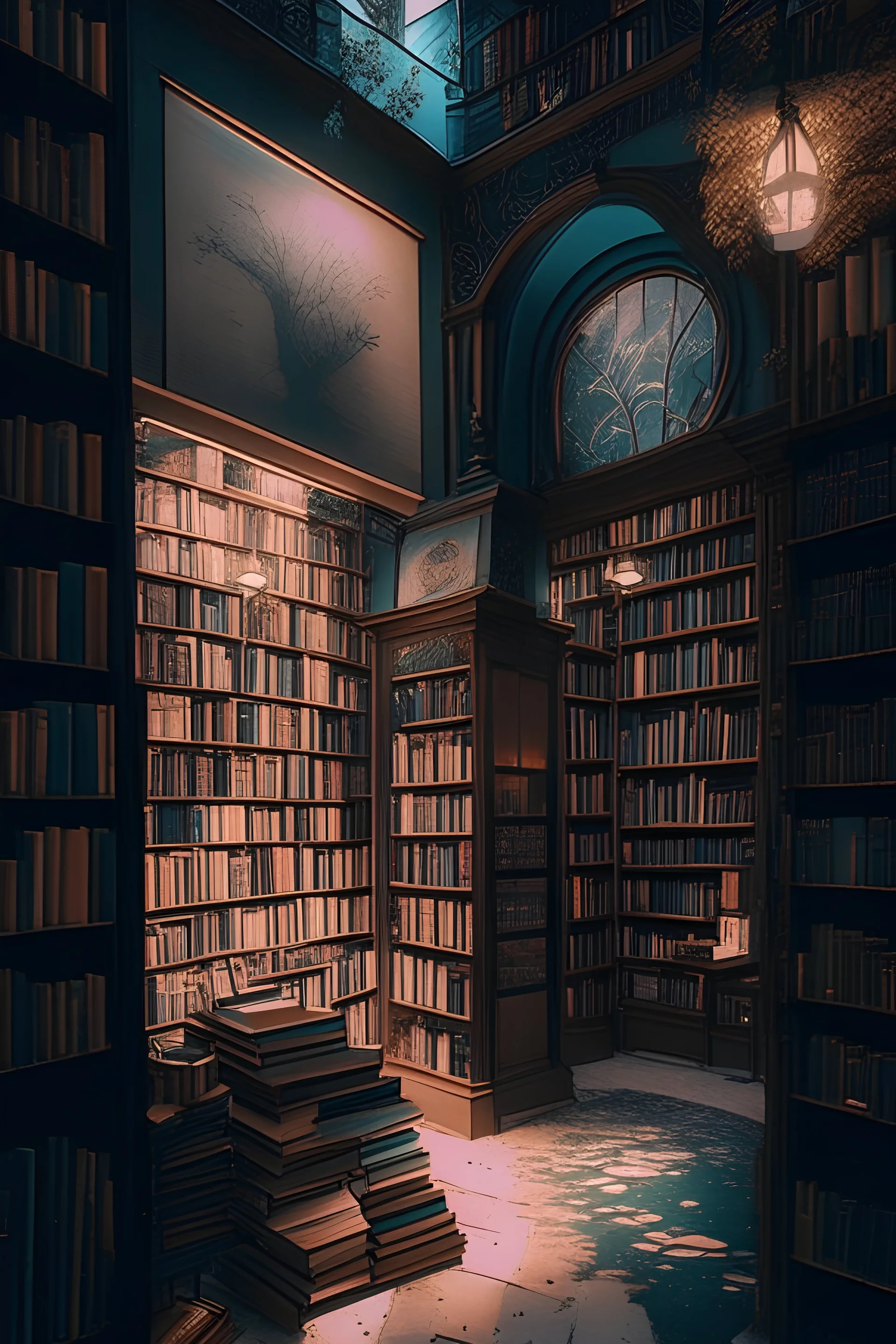 Librería aesthetic