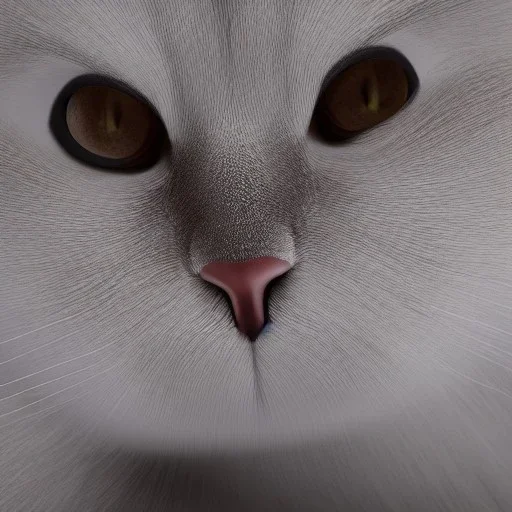 white cat, natural pigment, extremely sharp detail, finely tuned detail, ultra high definition, 8 k, unreal engine 5, ultra sharp focus, winter ambiance