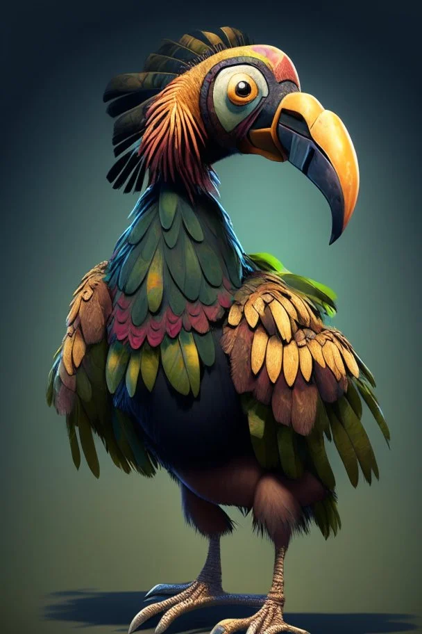 a tiki dodo bird