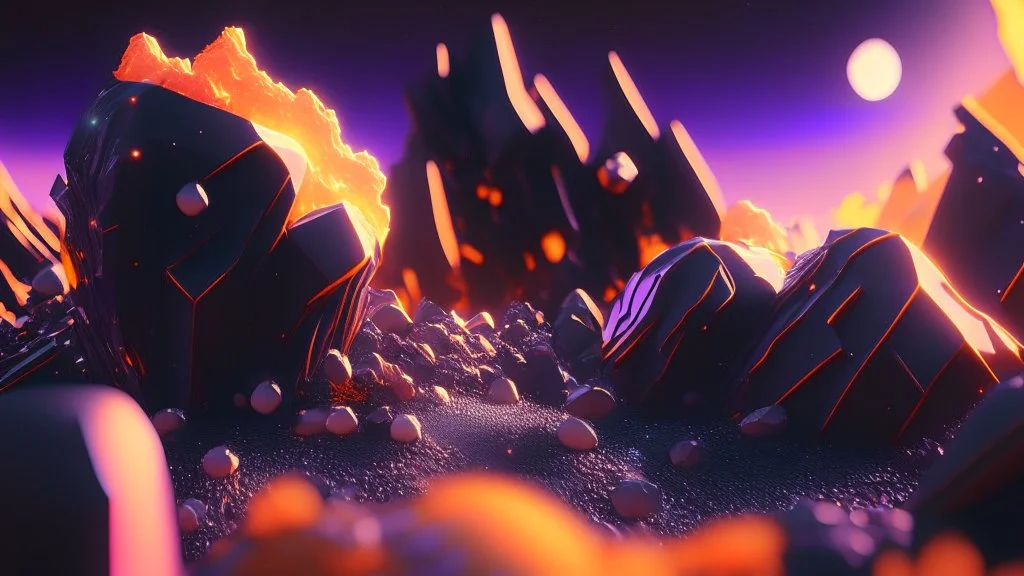 black orange crystal cosmic and galactic ambiance cinema4d render hill field Park sunny sky stars night surreal, full of details, smooth, bright sunshine，soft light atmosphere, light effect，vaporwave colorful, concept art, smooth, extremely sharp detail, finely tuned detail, ultra high definition, 8 k, unreal engine 5, ultra sharp focus white and violet landsacape with multicolored crystals falling from the sky, full of details, smooth, bright sunshine，soft light atmosphere, light effect��