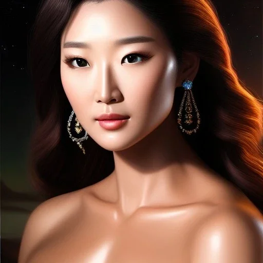 Ultra detailed fullbody Portrait in oil on canvas of beautiful Nova - Starcraft ,extremely detailed digital painting,ultrarealistic skin, extremely detailed face, crystal clear eyes, mystical colors ,perfectly centered image, perfect composition, rim light, beautiful lighting,masterpiece ,8k, stunning scene, raytracing, anatomically correct, in the style of Ohrai Noriyoshi and robert e howard and Steve Jung and Wizyakuza and Simon Bisley and uncannyknack.