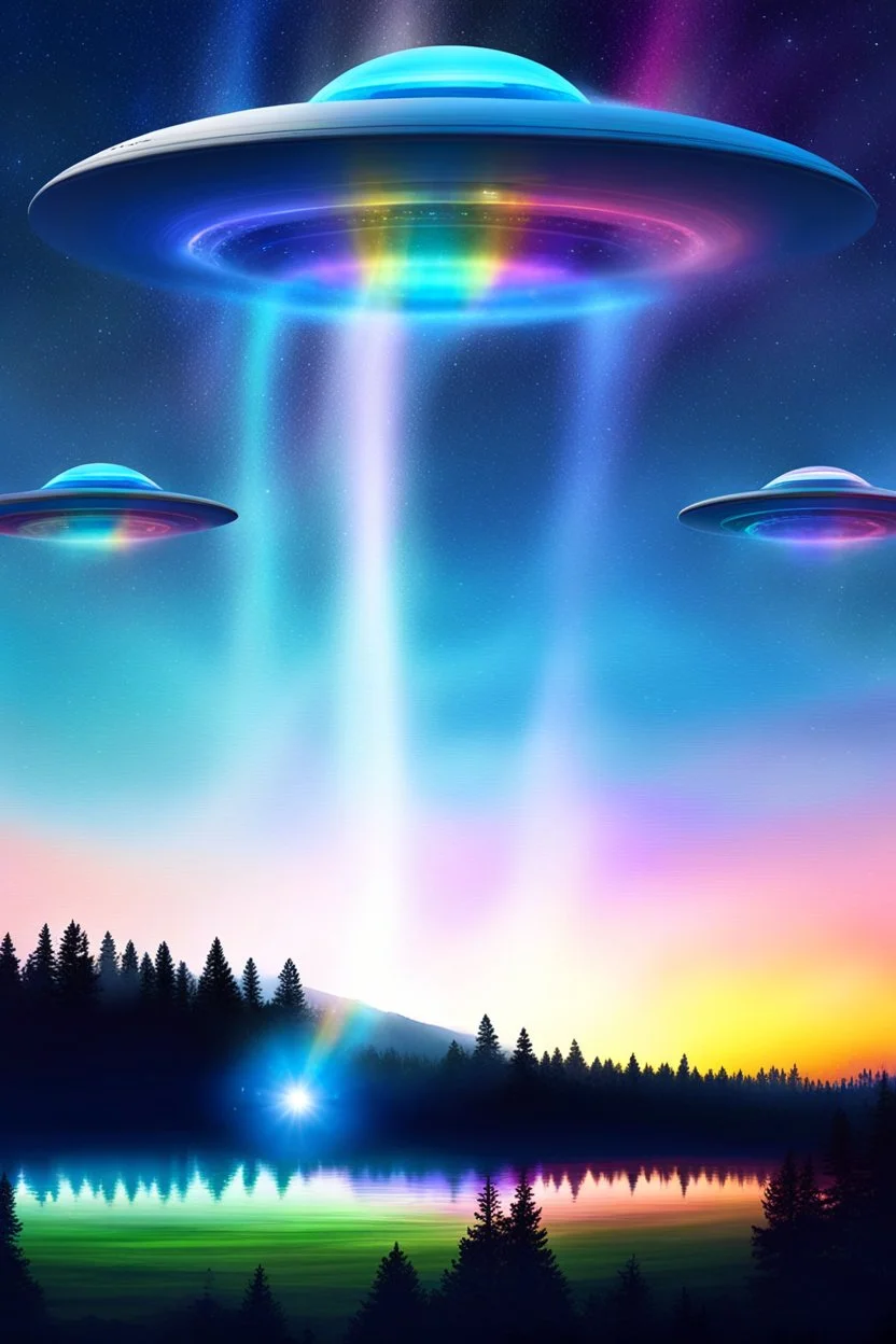 UFOS RAINBOWS