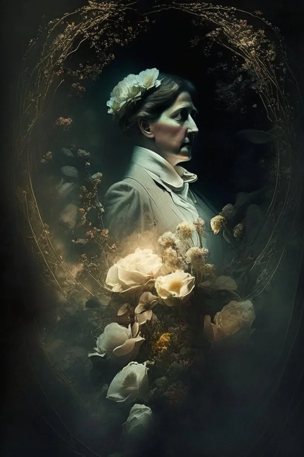 In this ethereal moment, Agatha Holmes stood as a conduit between worlds, her actions transcending the boundaries of the tangible and reaching into the realm of the miraculous. The flowers, now at rest upon the heart, symbolized the triumph of light over darkness, of goodness over evil.