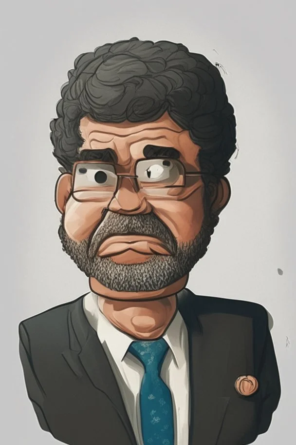 Mohamed Morsy Former President of Egypt Cartoon 2d