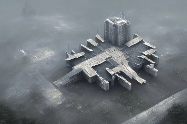 Military headquarters buliding/structure design similar to pentagon