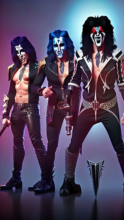 Gene Simmons, Paul Stanley, Eric Singer, Tommy Thayer