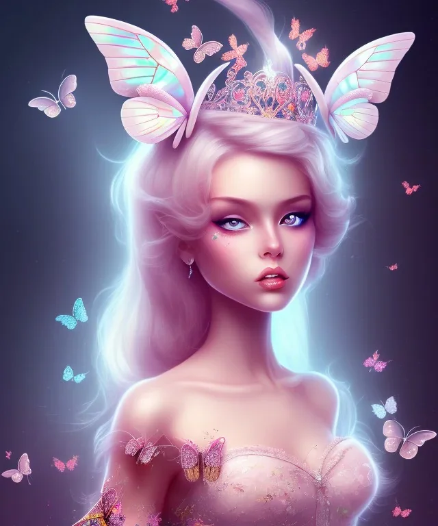 Butterfly princess full image