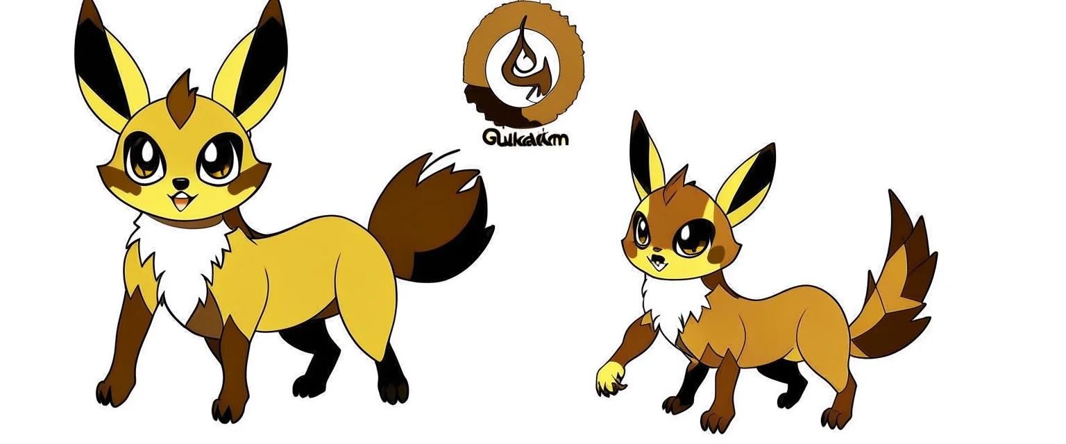 Create an eeveelution with ground/rock-like features on its body