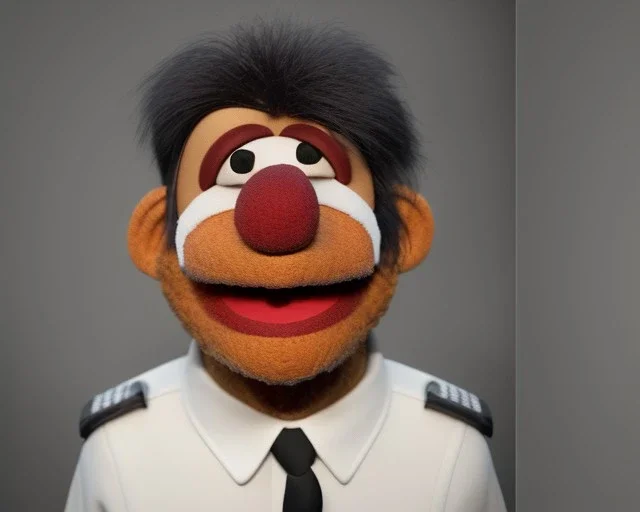 muppet head with body detective man, realistic photo, concept art, retro style, smooth, unreal engine 5, god lights, ray tracing, RTX, lumen lighting, ultra detail, volumetric lighting, 3d.