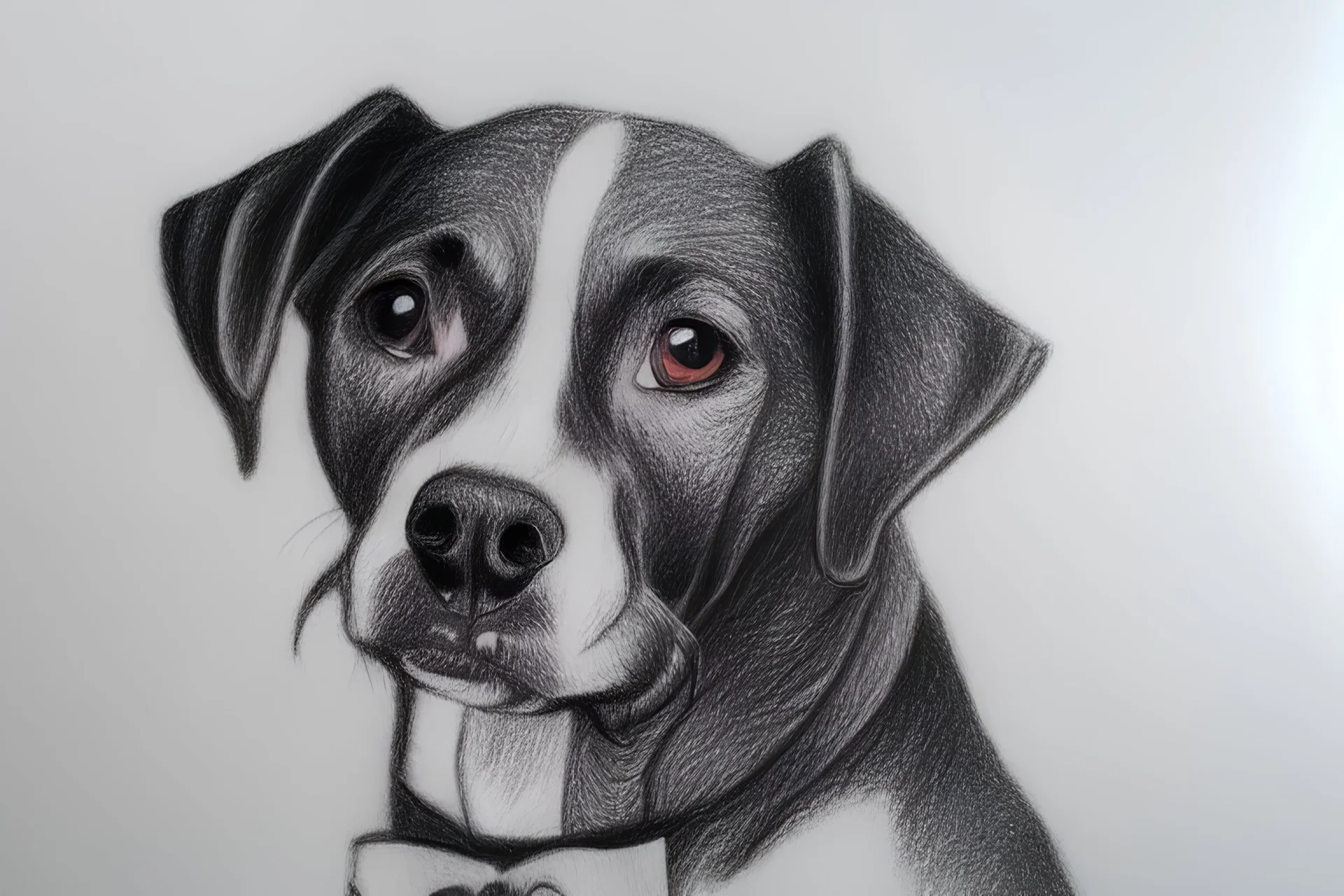 Dog art drawing full