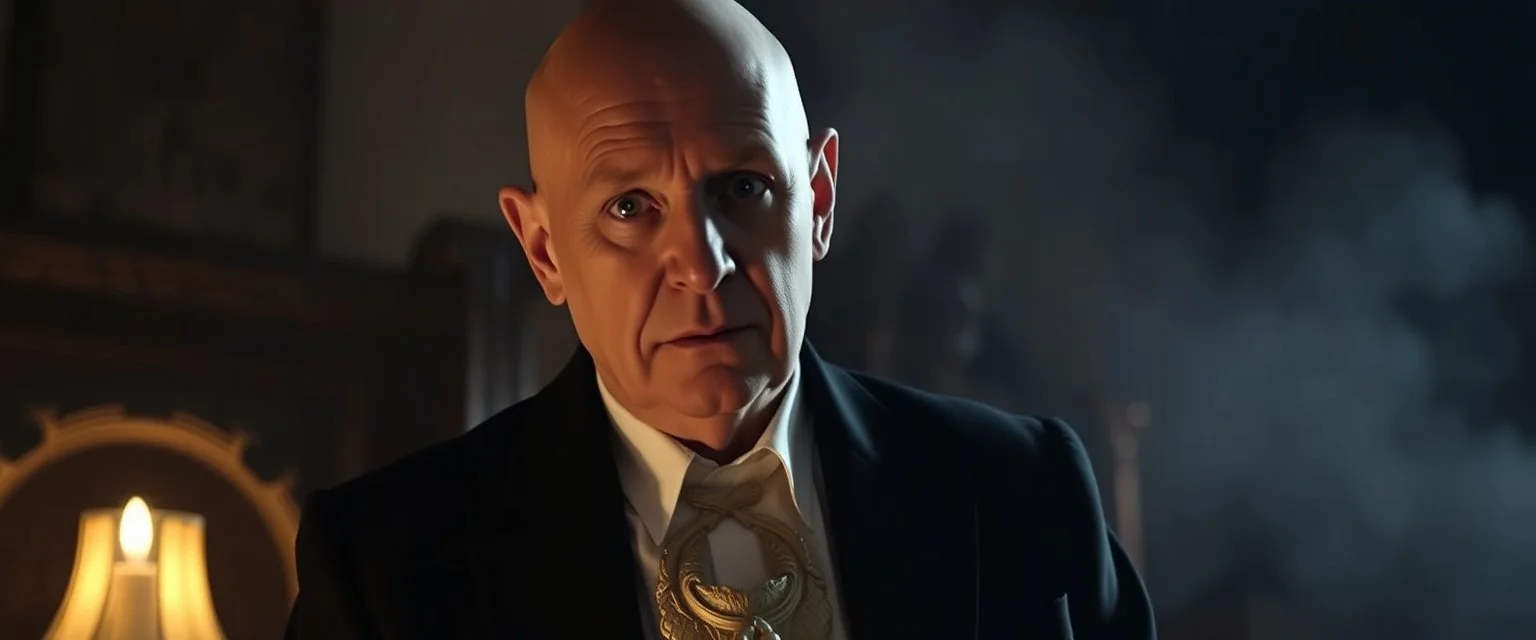 elon musk as uncle fester in the adams family