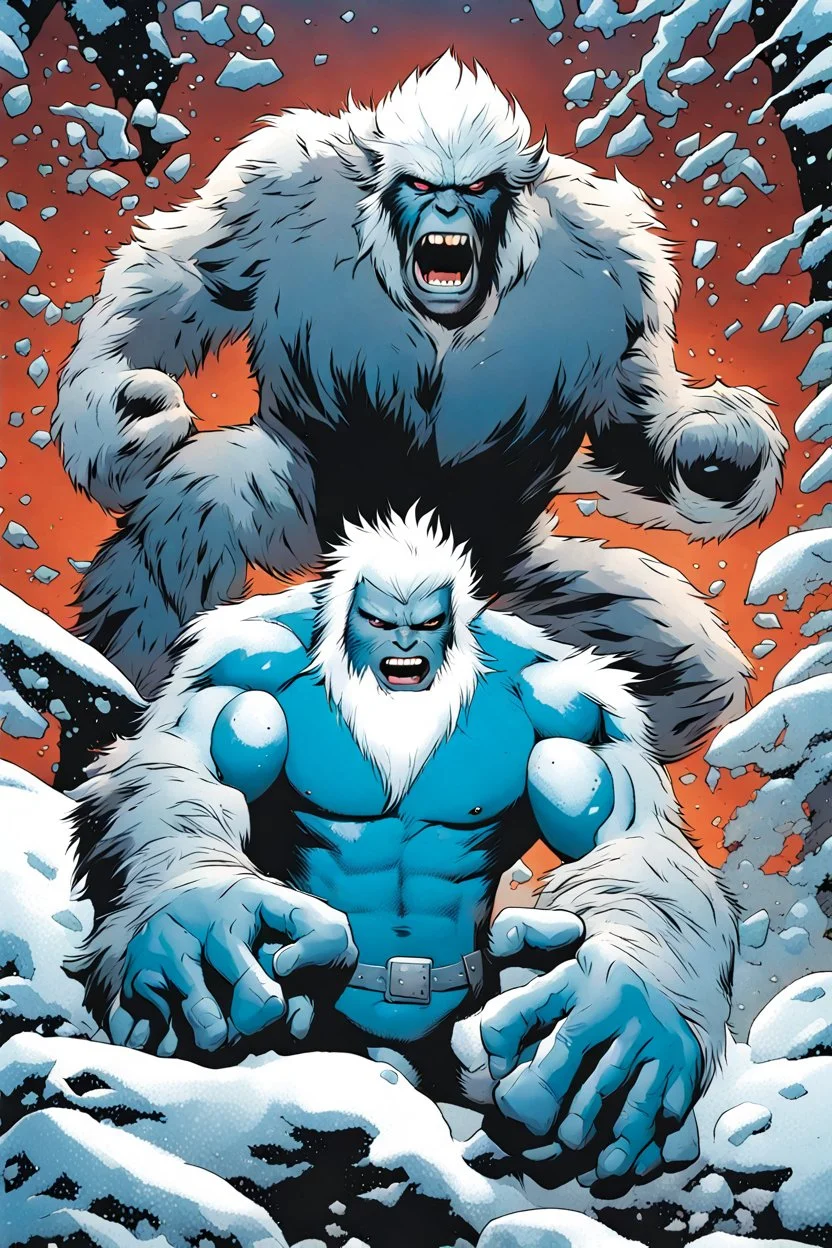 Epi-Yeti, Marvel, issue 1 cover