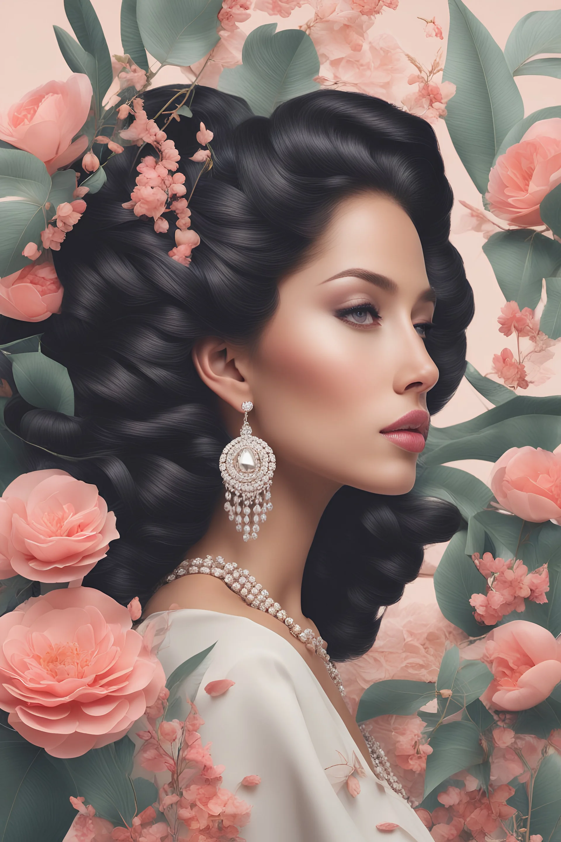 feminine, mockup, popular on behance, flawless, perfect composition, highest resolution