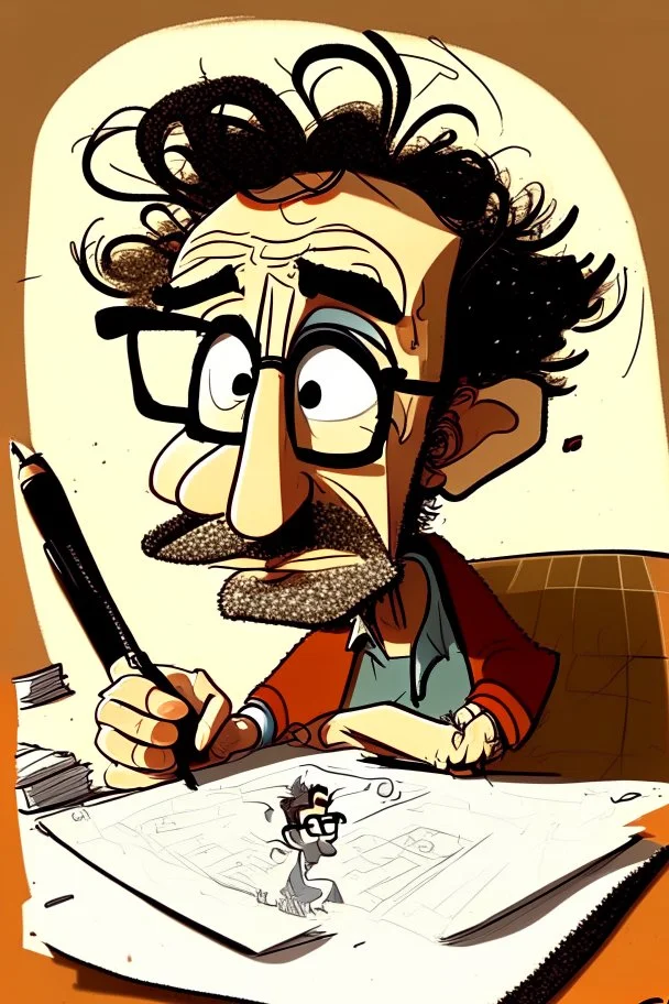 Michel Casey Moroccan screenwriter cartoon 2d