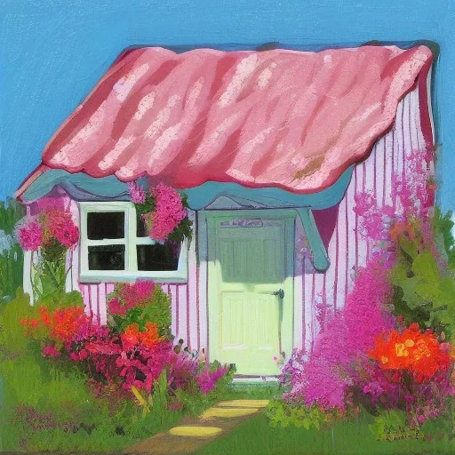 flowery cottage