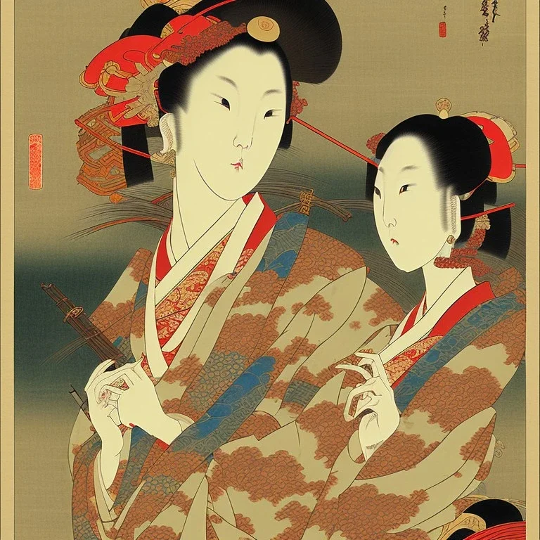 Ukiyo-e art