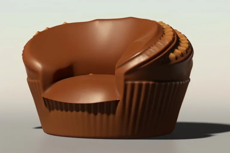 Reese's Peanut butter cup armchair