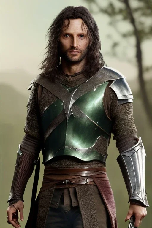 Aragorn, closeup, sword, poster lorde of The tinha The return of The kings