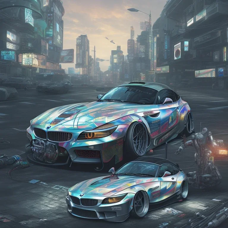 2020 BMW Z4 cyberpunk