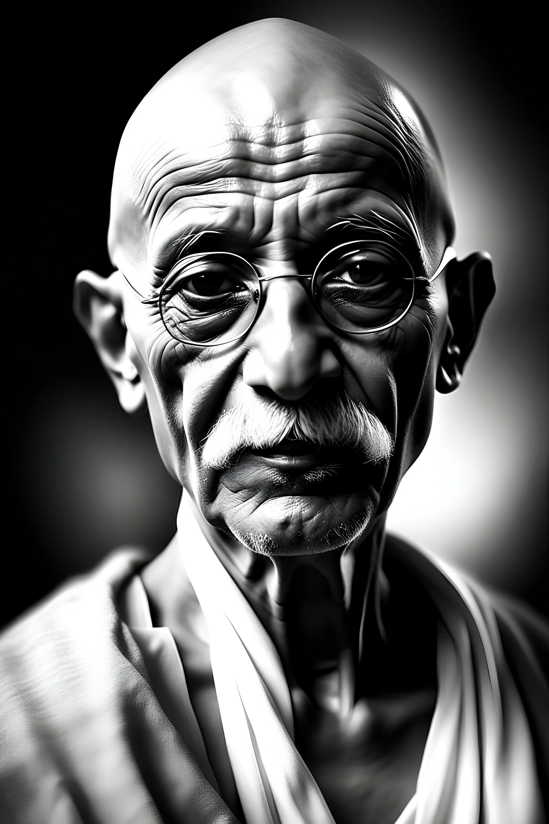 mahatma gandhi is albanian