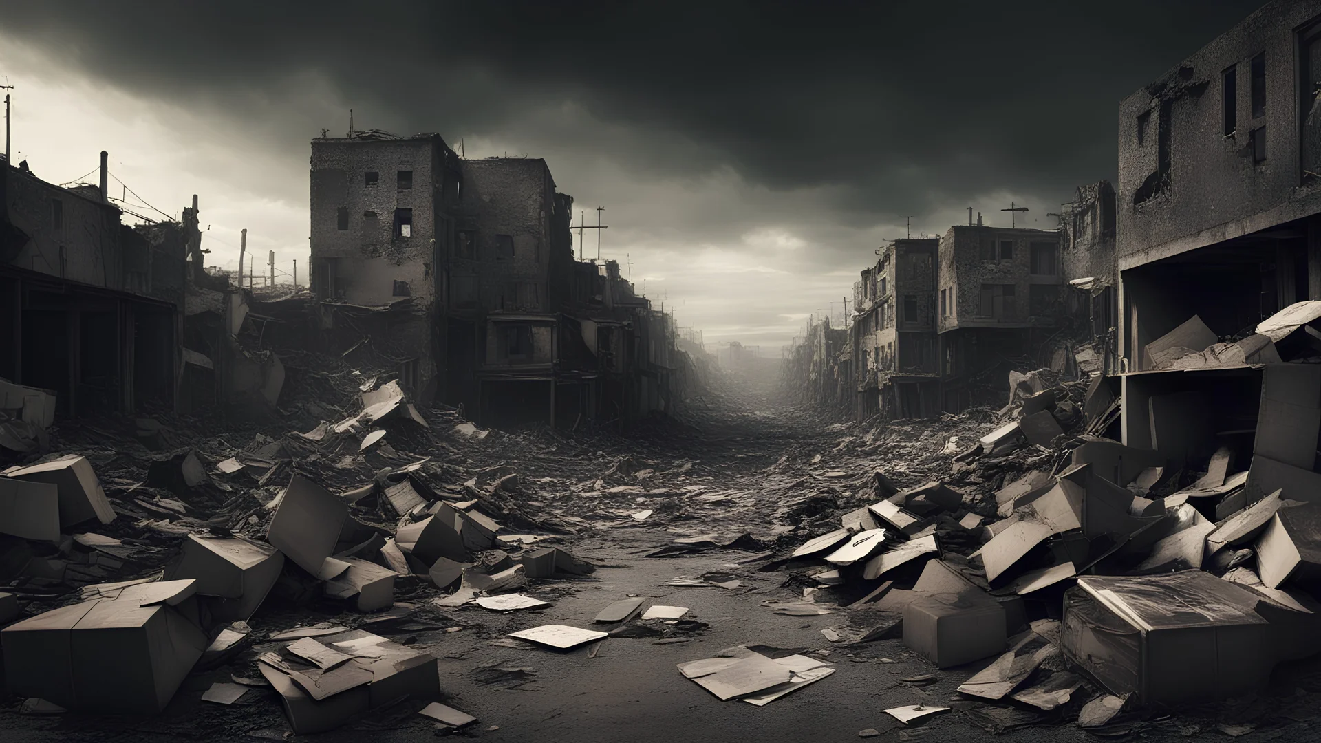 a thought-provoking visual representation of our stingy system of greed that resists giving anything for anything, societal critique, dark and gritty, dystopian landscape, barren and desolate, crumbling infrastructure, a stark contrast between opulence and poverty, protest art, political commentary, digital art, low saturation, wide-angle shot, dramatic lighting, strong shadows, somber atmosphere, emphasis on disparity, high detail, 4k resolution.