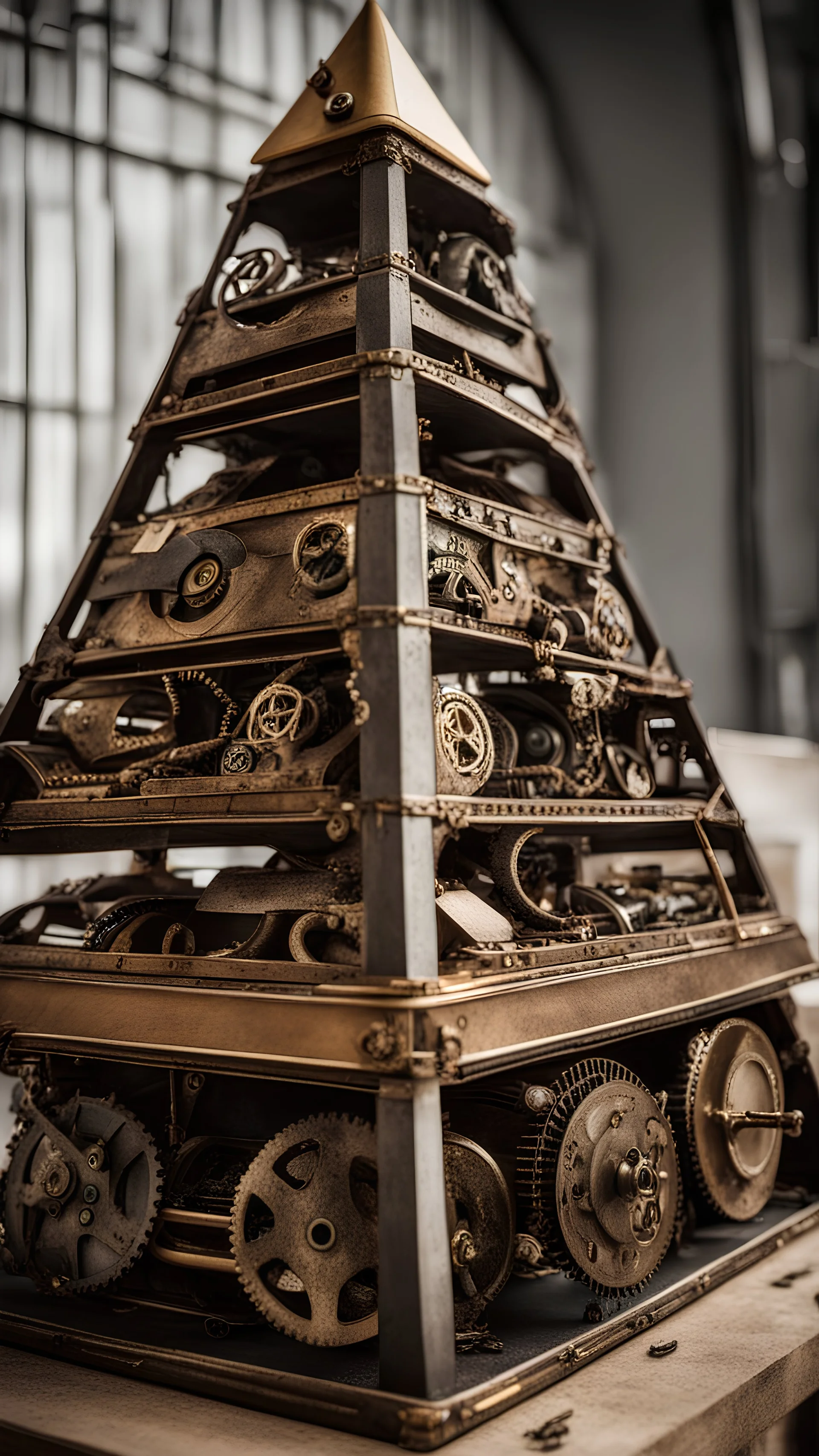 pyramide steampunk