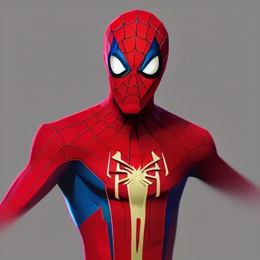 electric spiderman, crimson