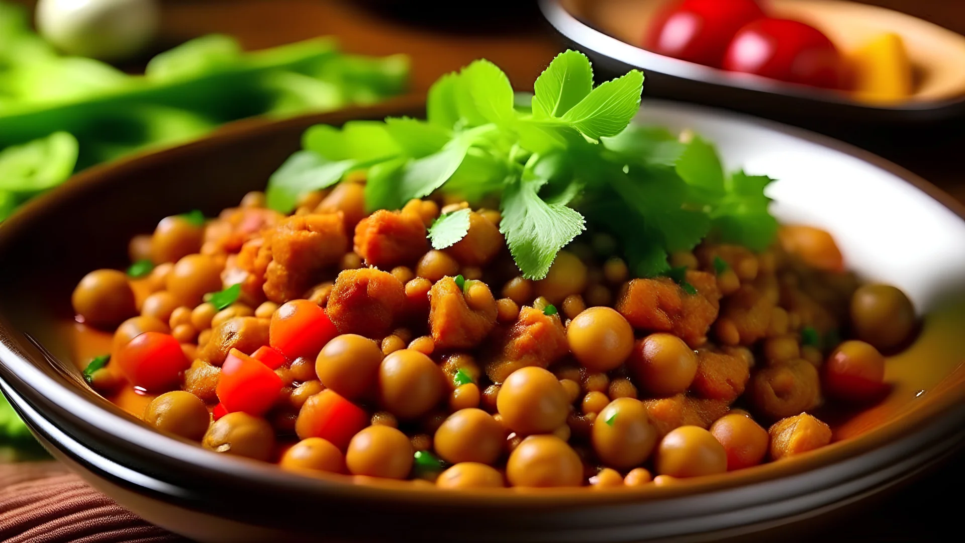 spicy Chana chat with onion ,patatos,onion Pakistani snacks