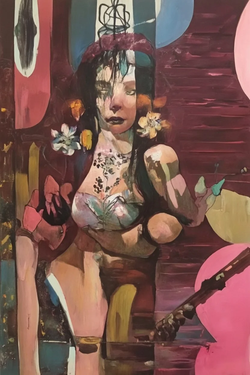 Age of Aquarius; Lowbrow 1970's; Thick Acrylic Paint