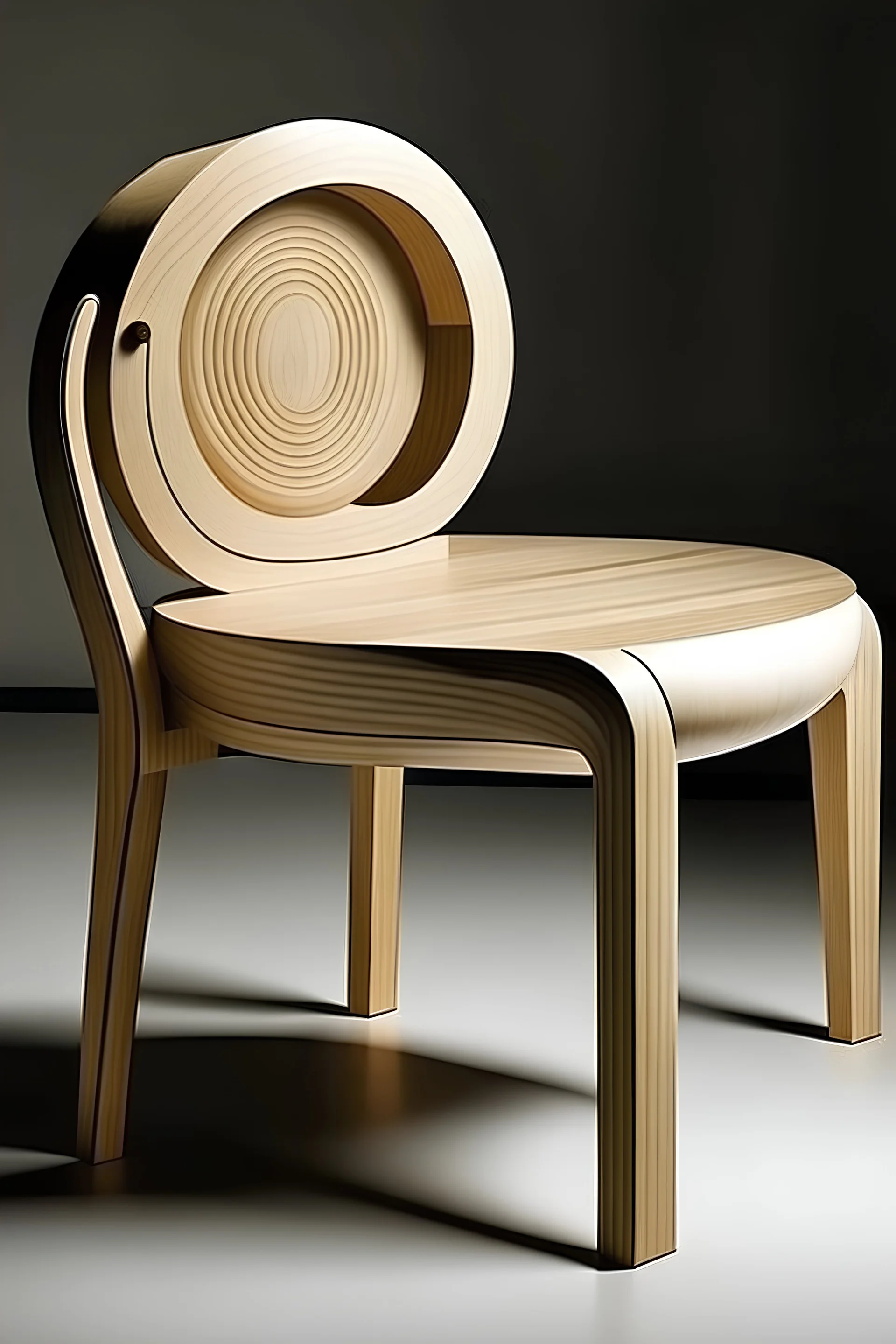 Chair design with circle