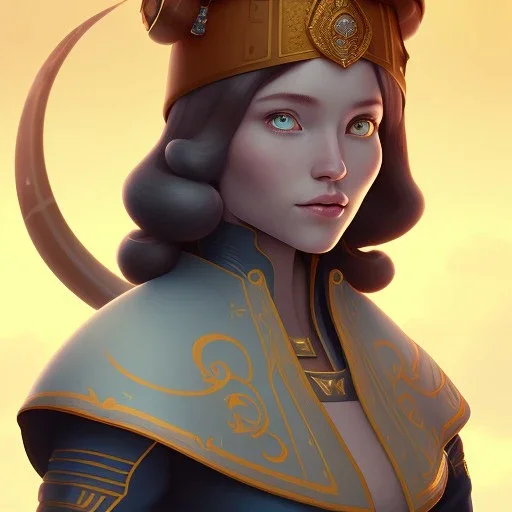 Portrait of Merlín with sorcer hat and mid-12th century sorcer apparel.extremely detailed face,crystal clear Big eyes,perfectly centered image,intricate detail.Diseney style, korra character style.and Kilian Eng art color